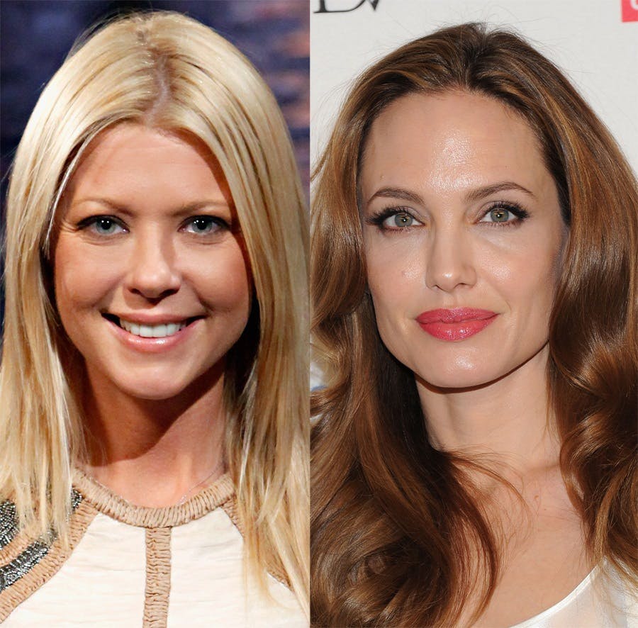 Tara Reid og Angelina Jolie